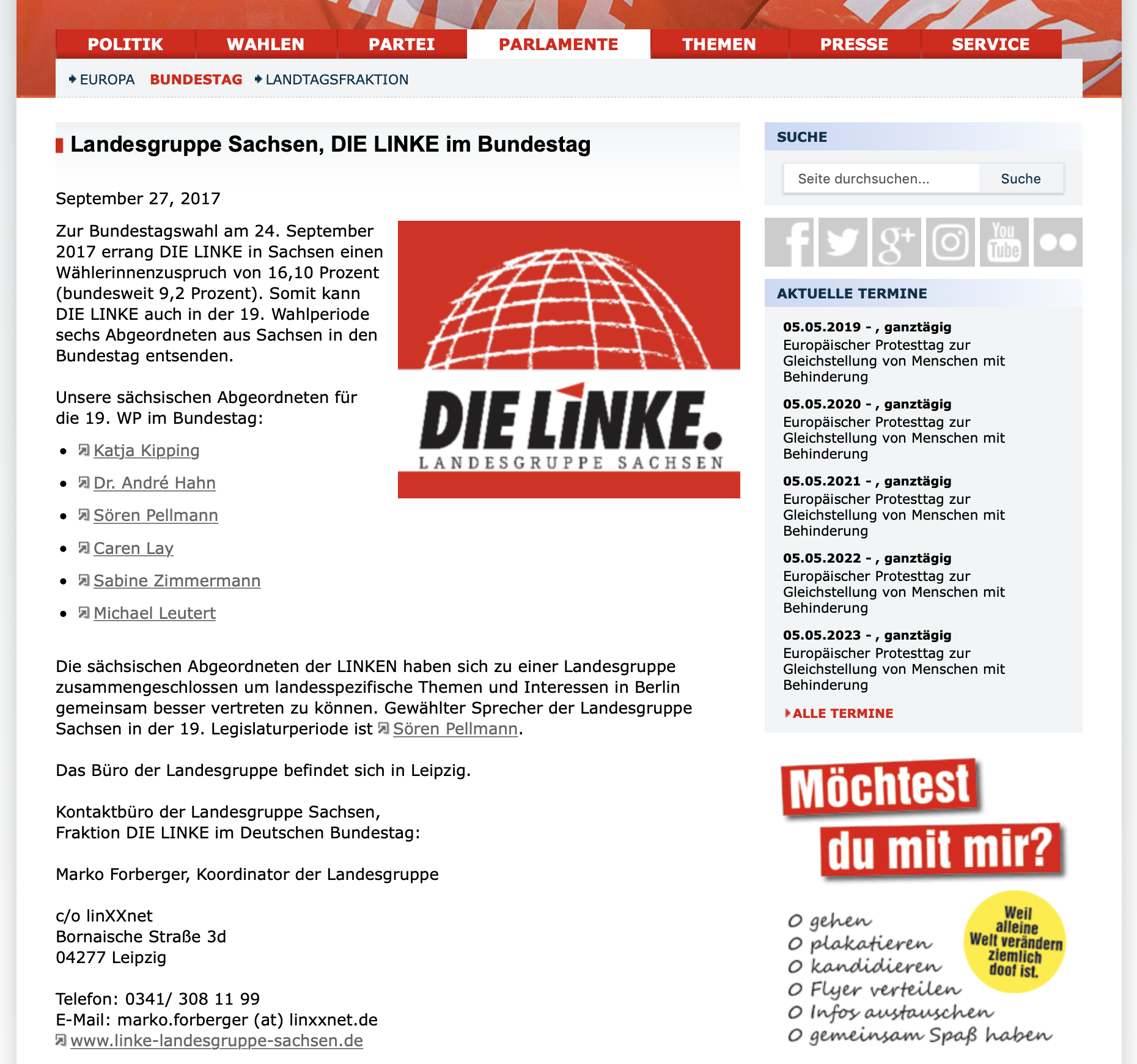 Linke unterstützen Radikale