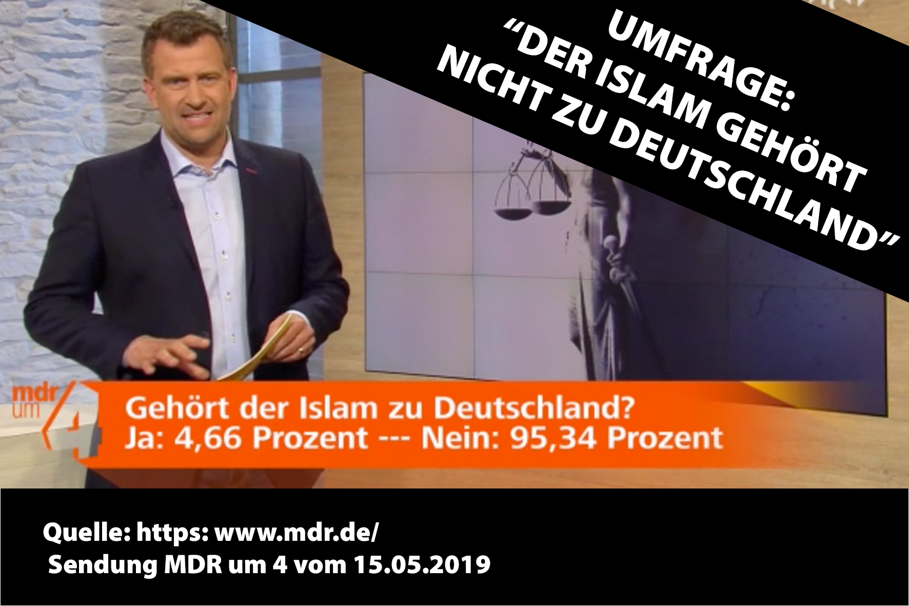 Umfrage Der Islam gehört nicht zu Deutschland