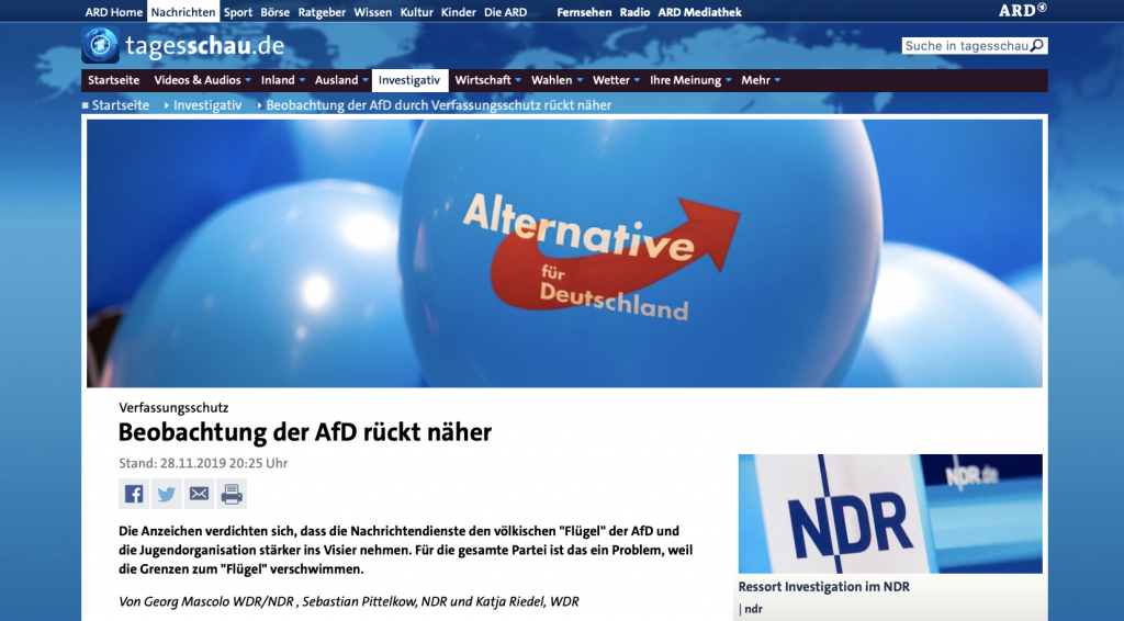 Die ARD veröffentlicht einen durch Auslassung höchst manupulativen Artikel.